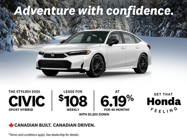 Get That Honda Feeling | 2026 Civic Sport Hybrid