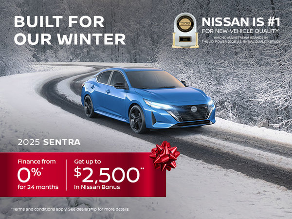 Built for Our Winter - 2025 Sentra