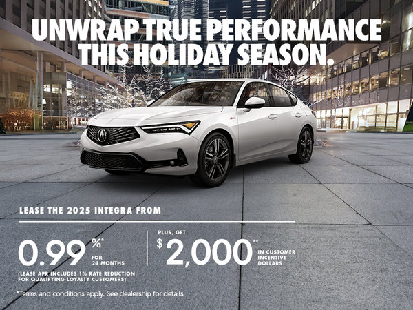 Unwrap True Performance This Holiday Season | 2025 Integra