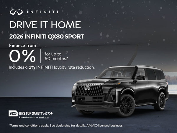 Drive It Home | 2026 QX80 Sport