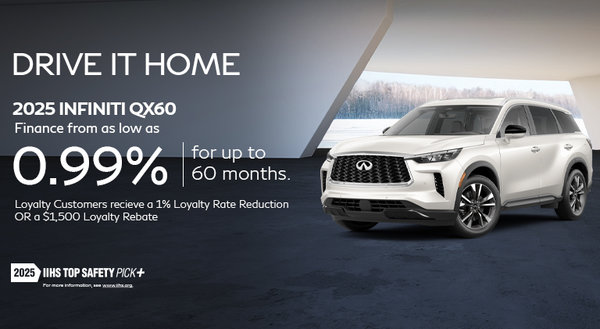 2025 QX60 - December Offers