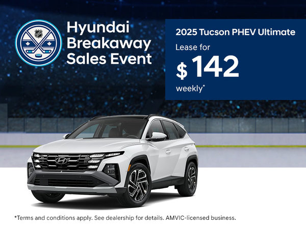 Hyundai Breakaway Sales Event | 2025 Tucson PHEV Ultimate