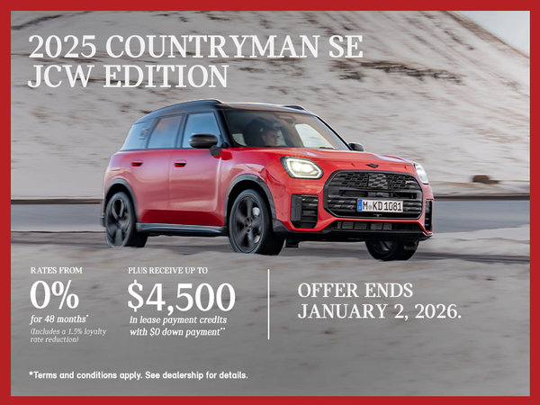 2025 Countryman SE JCW Edition
