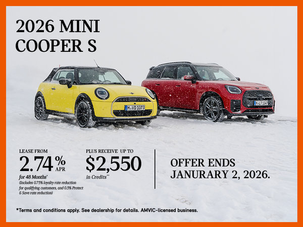 2026 MINI Cooper S