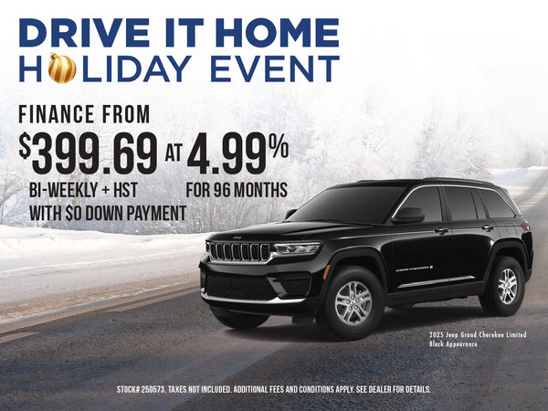 Get the 2025 Jeep Grand Cherokee!