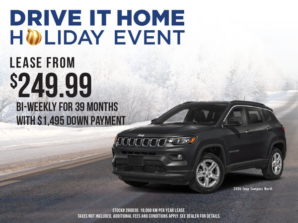 Get the 2026 Jeep Compass North