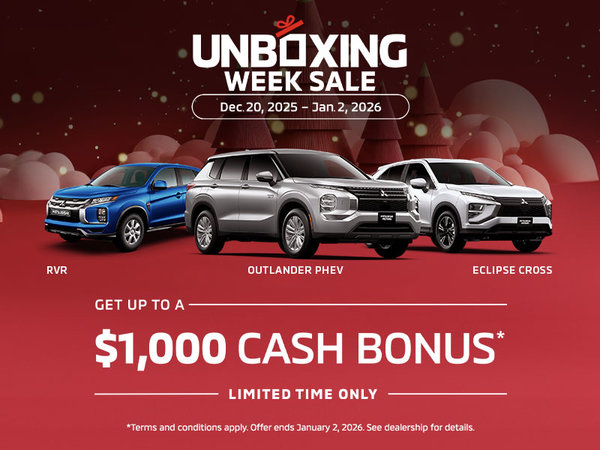 Unboxing Week Sale | Dec. 20, 2025 – Jan. 2, 2026
