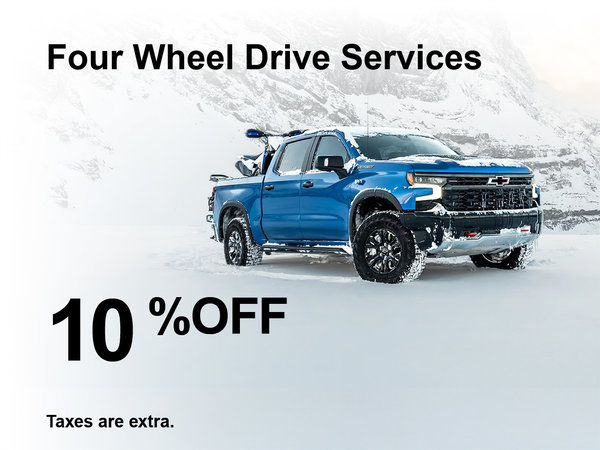 4-Wheel Drive Services Special