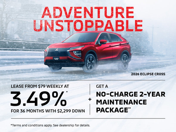 Adventure Unstoppable | 2026 Eclipse Cross