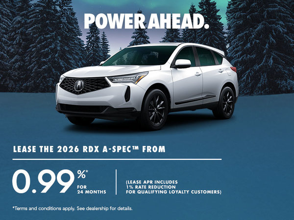 Power Ahead | 2026 RDX