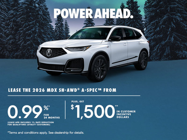 Power Ahead | 2026 MDX