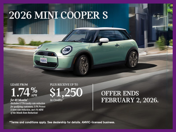 2026 MINI Cooper S