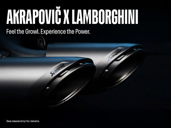 AKRAPOVIČ X LAMBORGHINI
