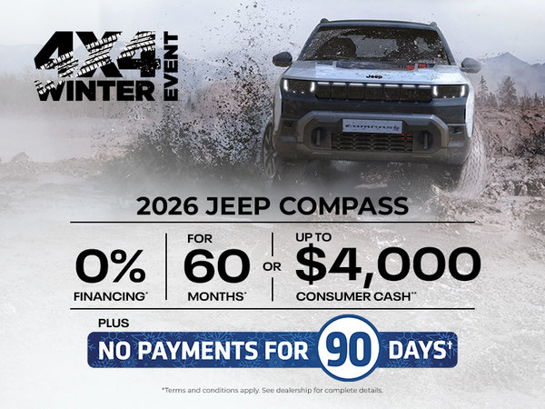 4x4 Winter Event | 2026 Jeep Compass