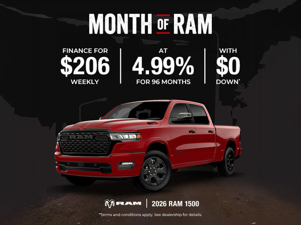 Month of RAM | 2026 Ram 1500