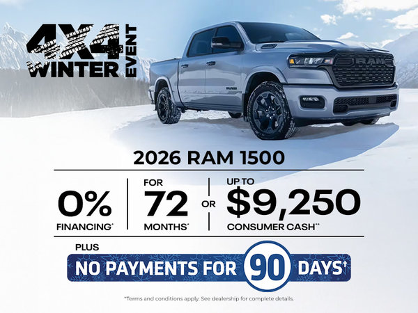 4x4 Winter Event | 2026 Ram 1500