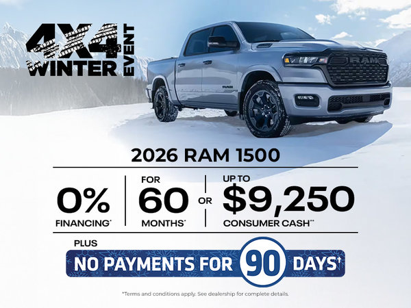 4x4 Winter Event | 2026 Ram 1500