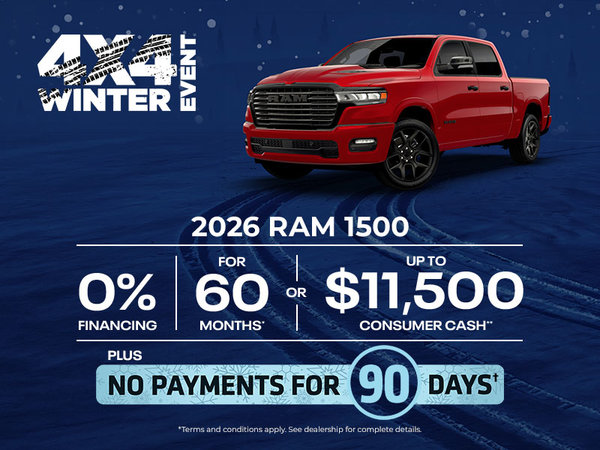 4x4 Winter Event | 2026 Ram 1500