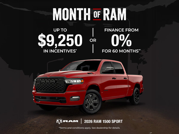 Month of RAM | 2026 Ram 1500 Sport