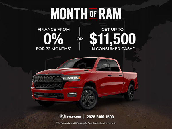 Month of RAM | 2026 Ram 1500