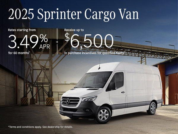 2025 Sprinter Cargo Van