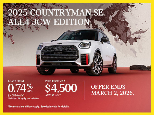 2025 MINI Countryman SE ALL4 JCW