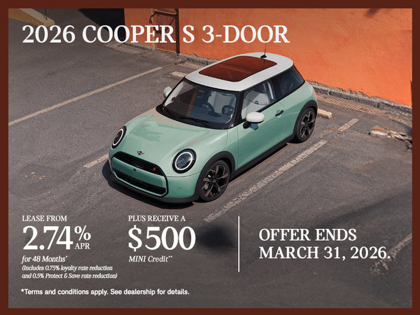 2026 MINI Cooper S 3-Door