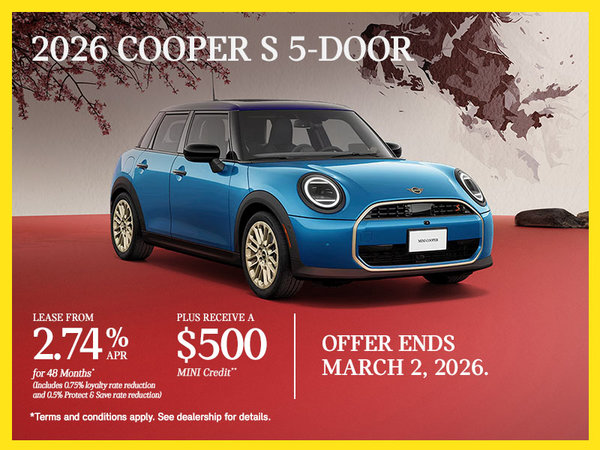 2026 MINI Cooper S 5-Door