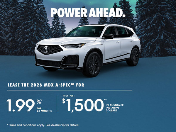 Power Ahead | 2026 MDX