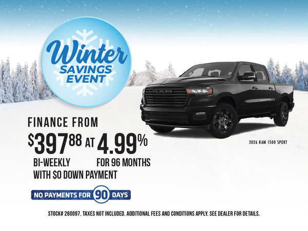 Get the 2026 Ram 1500