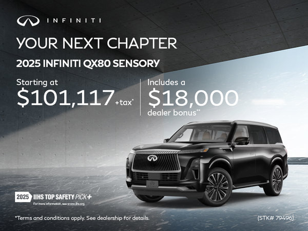 2025 INFINITI QX80 Sensory (STK: 79496)