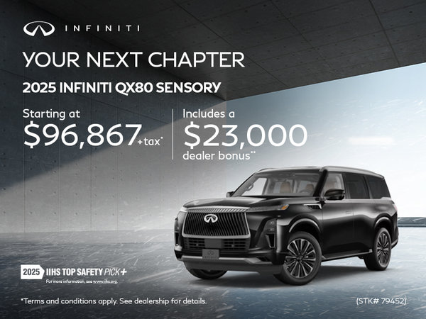 2025 INFINITI QX80 Sensory (STK: 79452)