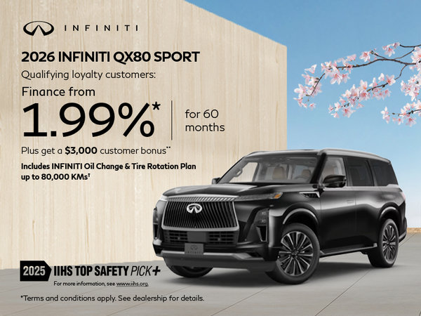 2026 INFINITI QX80 Sport