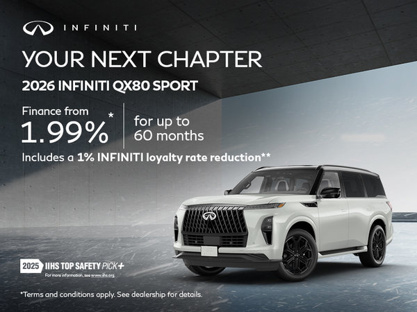 2026 INFINITI QX80 Sport
