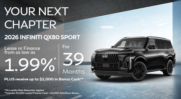 2026 QX60 - February Offers