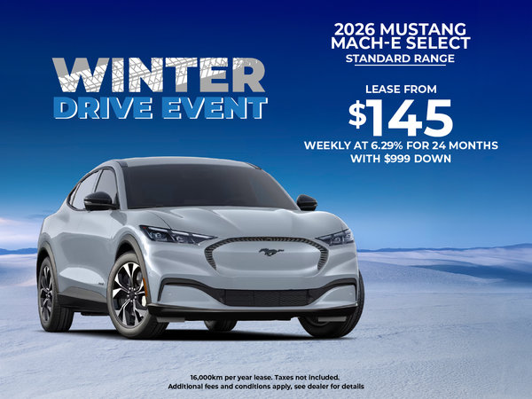 Get the 2026 Mustang Mach-E