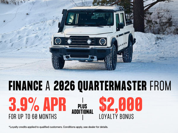 Get the 2026 INEOS Grenadier Quartermaster