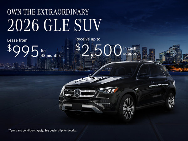 Own the Extraordinary | 2026 GLE SUV