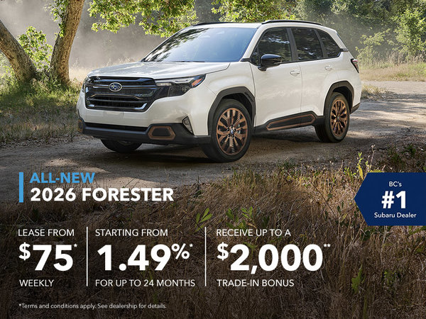 All-New 2026 Forester