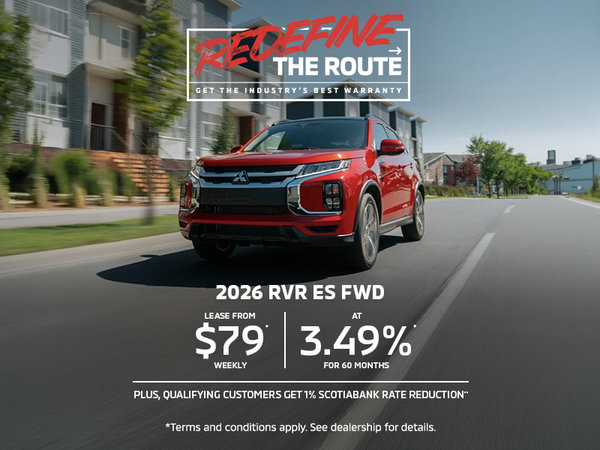 Redefine the Route | 2026 RVR ES FWD