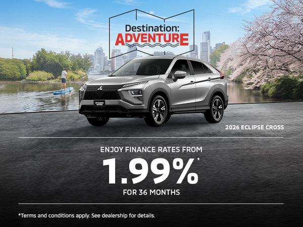 Destination Adventure | 2026 Eclipse Cross