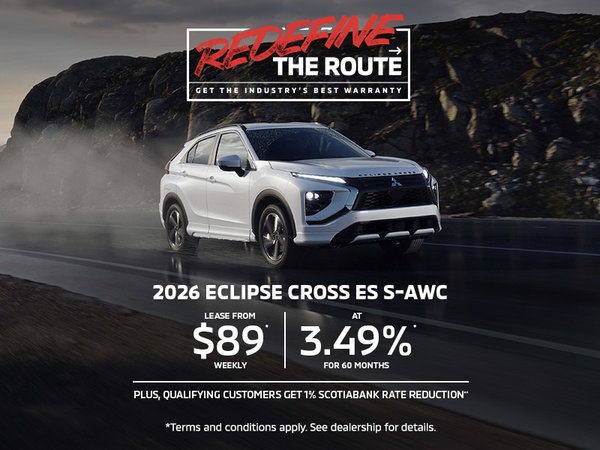 Redefine the Route | 2026 Eclipse Cross ES S-AWC