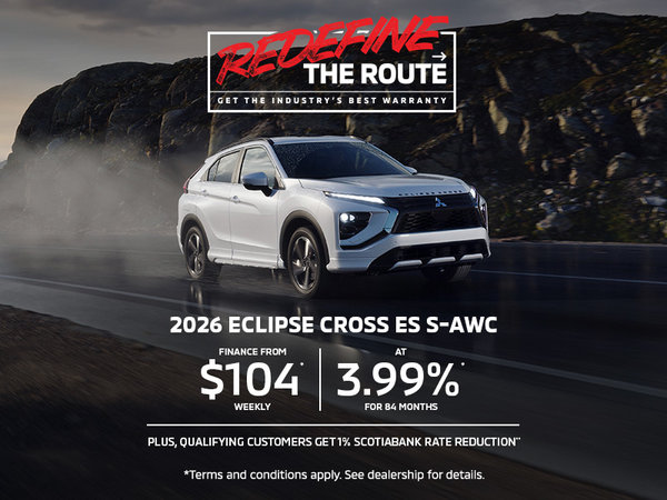 Redefine the Route | 2026 Eclipse Cross ES S-AWC
