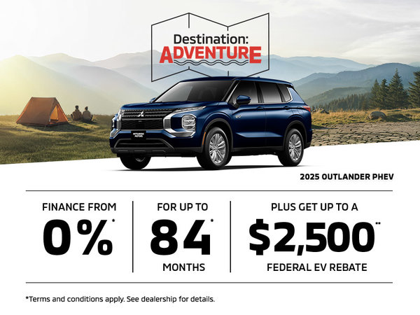 Destination Adventure | 2025 Outlander PHEV