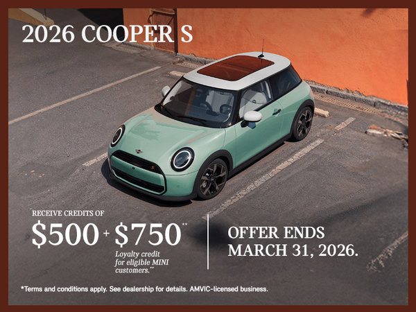 2026 MINI Cooper S