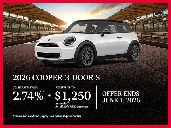 2026 MINI Cooper S