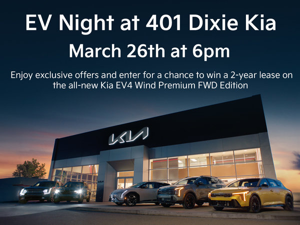 EV Night at 401 Dixie Kia!