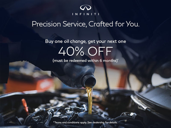 Buy One Oil Change, Get Your Next One 40% Off