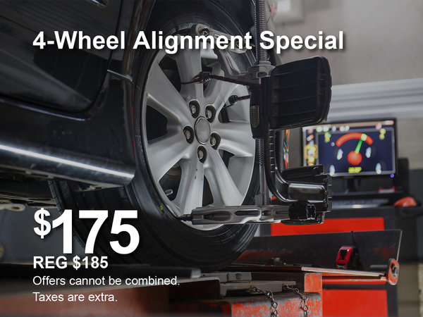 4-Wheel Alignment Special