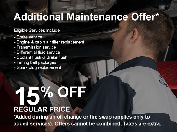 Added Maintenance Special